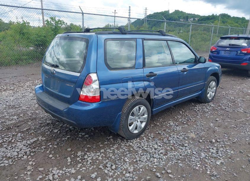 Photo 4 of 2008 Subaru Forester 2.5X (VIN JF1SG63668H717965)