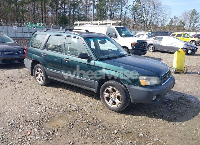 2003 Subaru Forester X (VIN JF1SG63673H756797) main photo