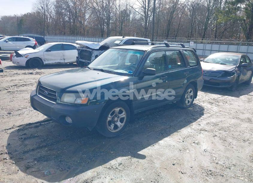 Photo 2 of 2003 Subaru Forester X (VIN JF1SG63673H756797)