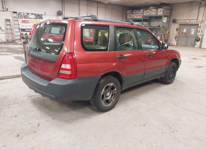 Photo 4 of 2005 Subaru Forester 2.5X (VIN JF1SG63675H736990)
