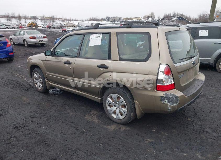 Photo 3 of 2008 Subaru Forester 2.5X (VIN JF1SG63678H702861)