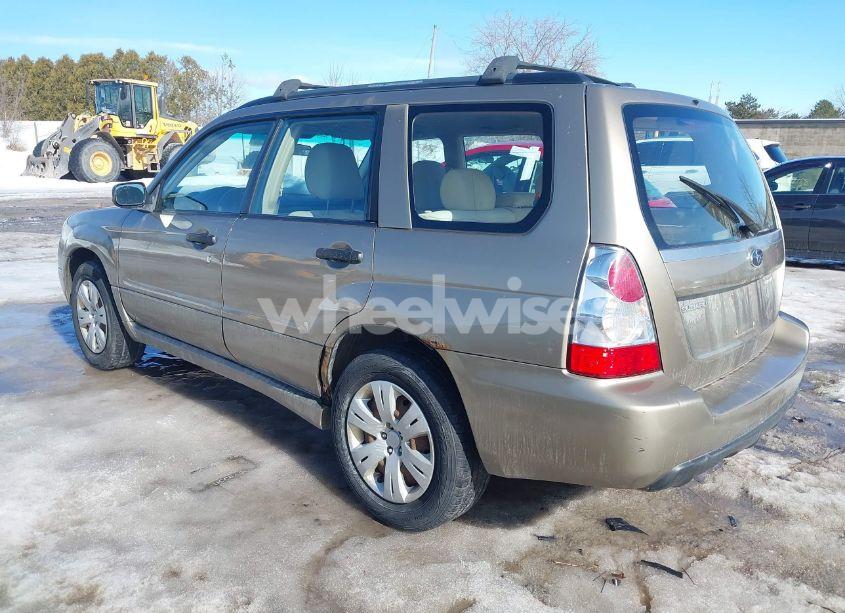Photo 3 of 2008 Subaru Forester 2.5X (VIN JF1SG63678H712368)