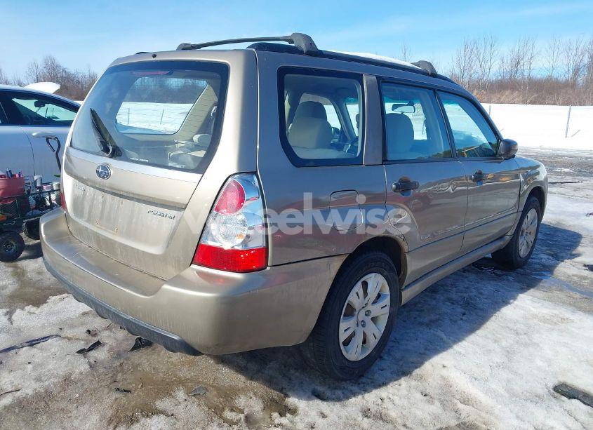 Photo 4 of 2008 Subaru Forester 2.5X (VIN JF1SG63678H712368)