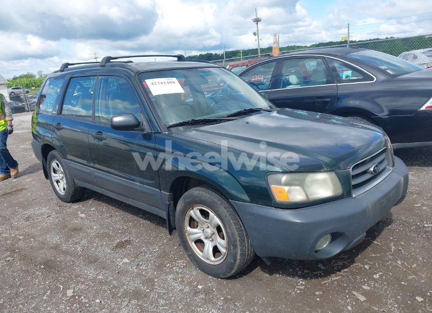 2003 Subaru Forester X (VIN JF1SG63683H738938) main photo