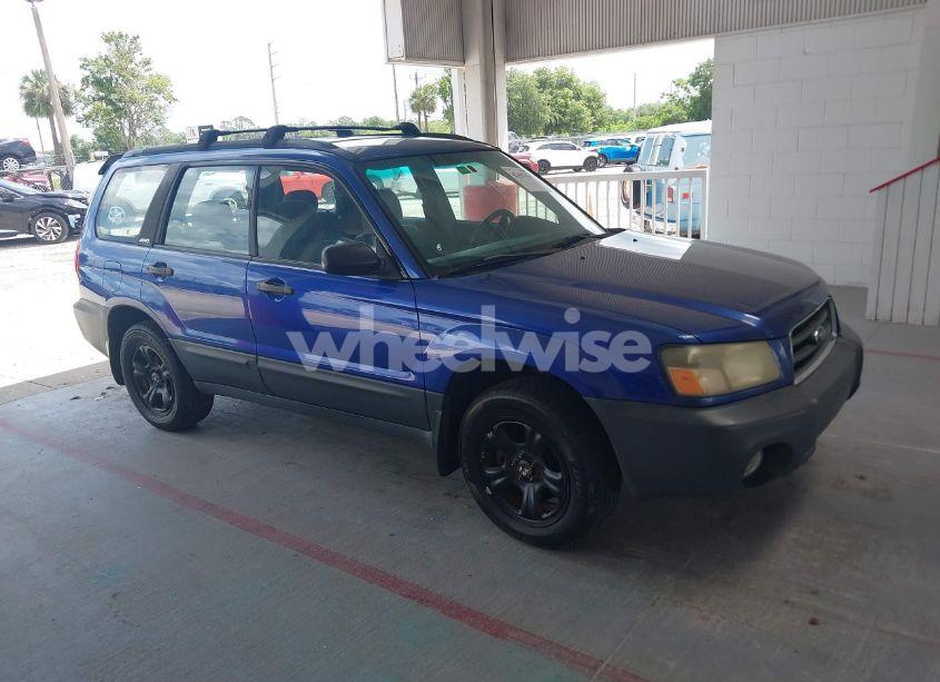 2003 Subaru Forester X (VIN JF1SG63693H736518) main photo