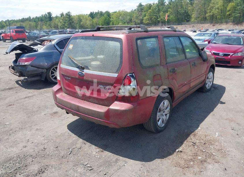 Photo 4 of 2008 Subaru Forester 2.5X (VIN JF1SG636X8H712591)