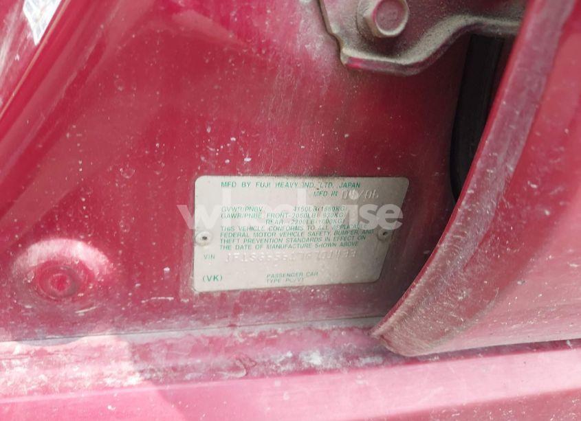 Photo 9 of 2007 Subaru Forester 2.5X (VIN JF1SG65617G701433)