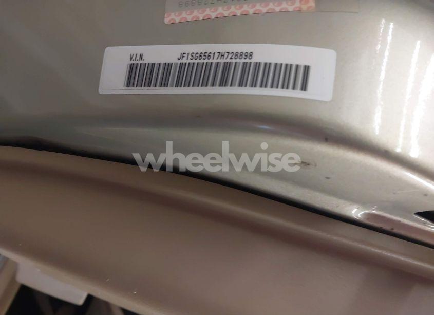 Photo 9 of 2007 Subaru Forester 2.5X (VIN JF1SG65617H728898)