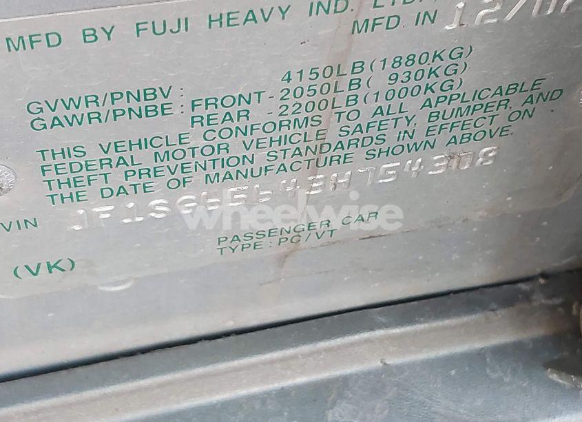 Photo 9 of 2003 Subaru Forester XS (VIN JF1SG65643H754308)