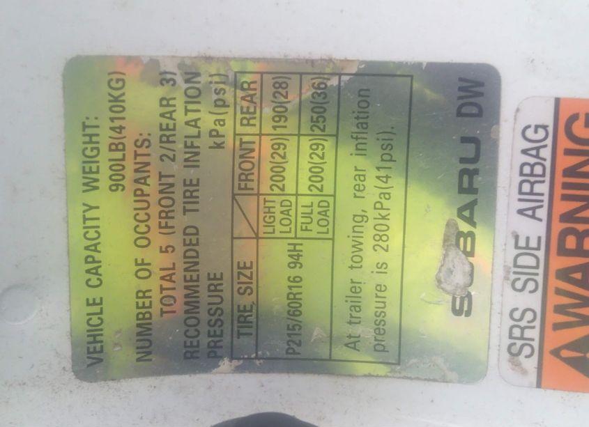 Photo 9 of 2003 Subaru Forester XS (VIN JF1SG65663H729006)