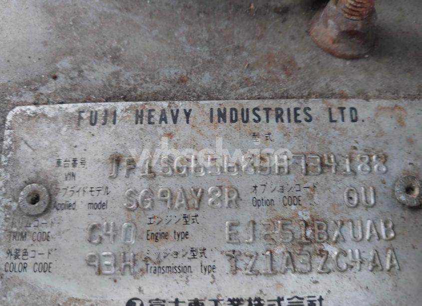 Photo 9 of 2003 Subaru Forester XS (VIN JF1SG65683H734188)