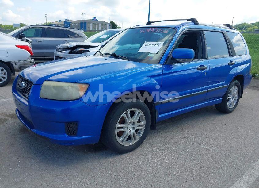 Photo 2 of 2008 Subaru Forester SPORTS 2.5X (VIN JF1SG66608H731422)