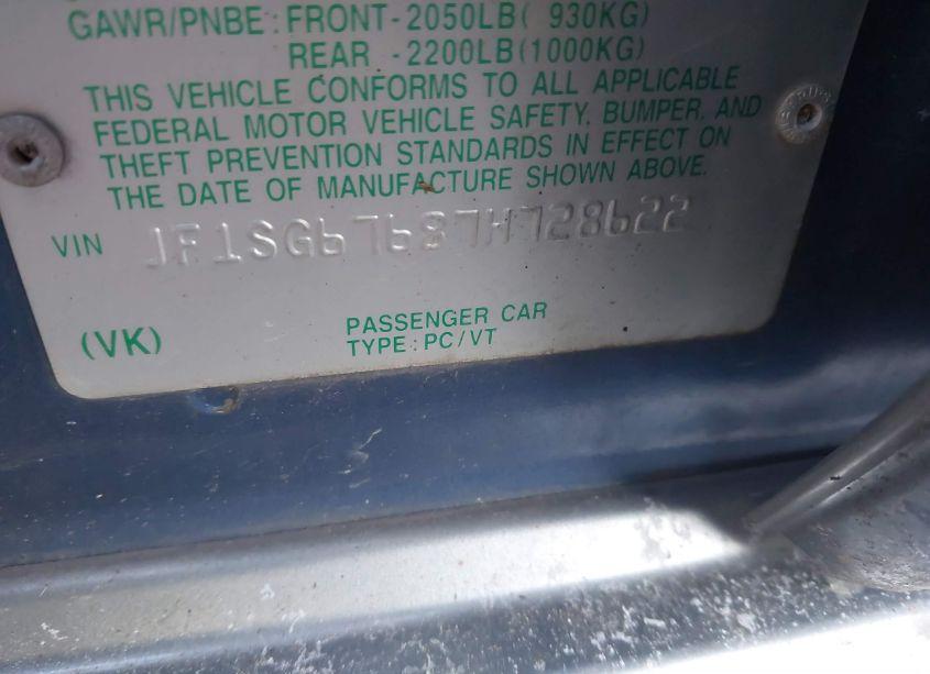 Photo 9 of 2007 Subaru Forester 2.5X L.L. BEAN EDITION (VIN JF1SG67687H728622)