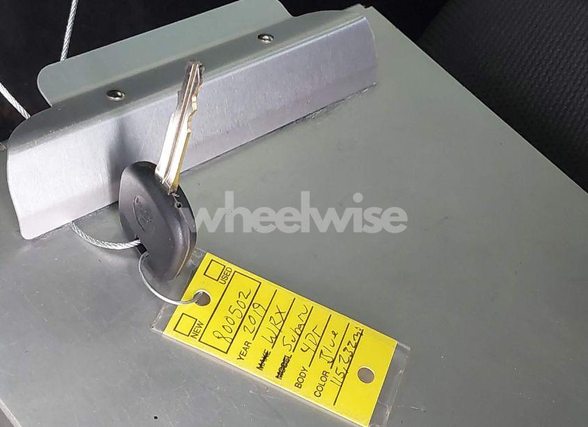 Photo 11 of 2019 Subaru Wrx PREMIUM (VIN JF1VA1C65K9800502)