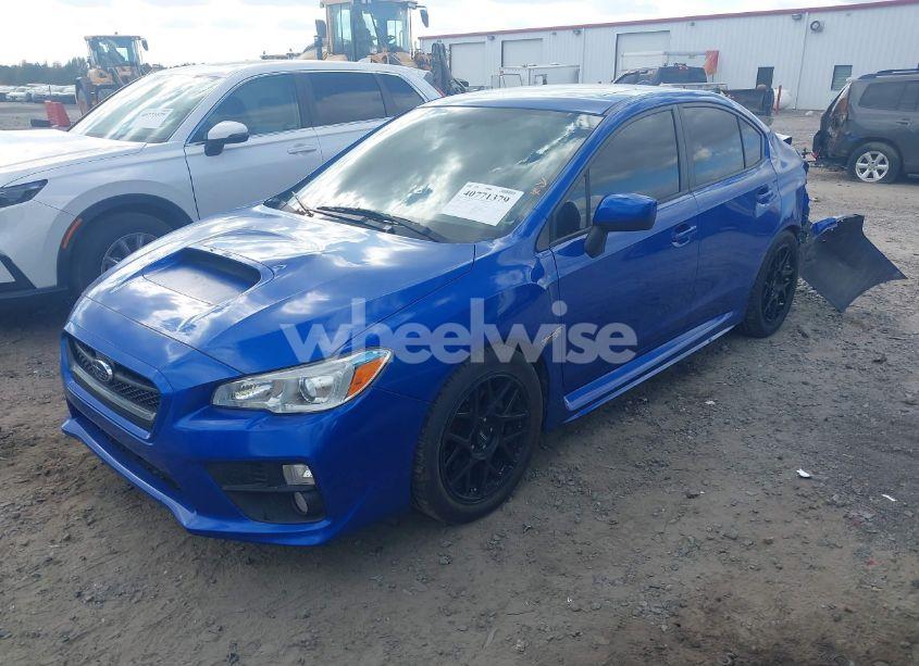 Photo 2 of 2016 Subaru Wrx PREMIUM (VIN JF1VA1E63G9825578)