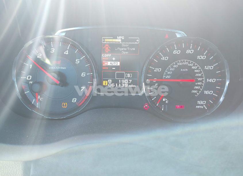 Photo 7 of 2021 Subaru Wrx STI LIMITED (VIN JF1VA2T69M9804271)