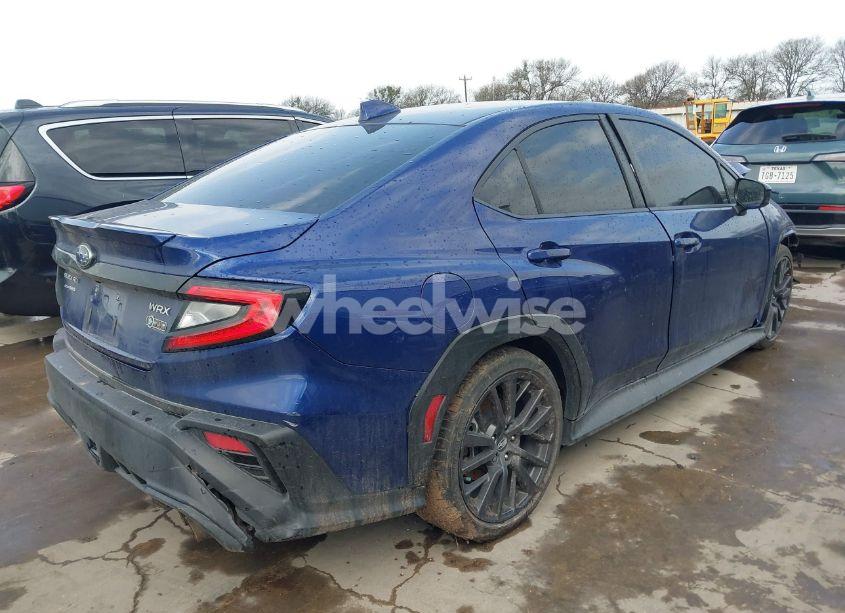 Photo 4 of 2022 Subaru Wrx PREMIUM (VIN JF1VBAF66N9009165)