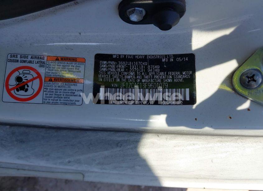 Photo 9 of 2015 Subaru Brz SERIES.BLUE (VIN JF1ZCAC13F9601079)