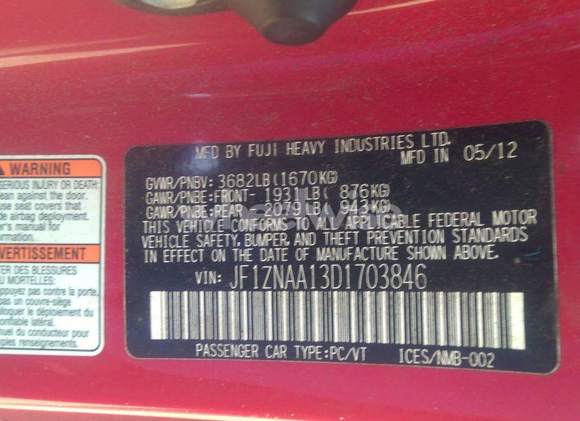 Photo 9 of 2013 Scion Fr-s (VIN JF1ZNAA13D1703846)