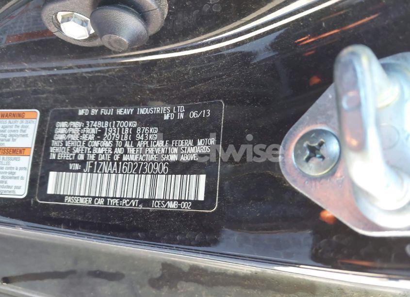 Photo 9 of 2013 Scion Fr-s (VIN JF1ZNAA16D2730906)