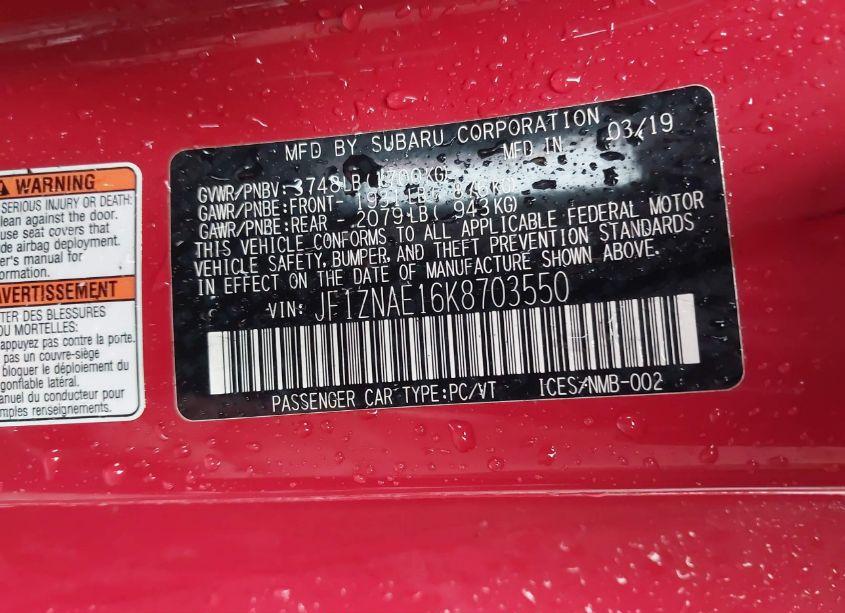 Photo 9 of 2019 Toyota 86 GT (VIN JF1ZNAE16K8703550)