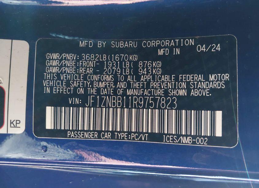 Photo 9 of 2024 Toyota Gr86 (VIN JF1ZNBB11R9757823)