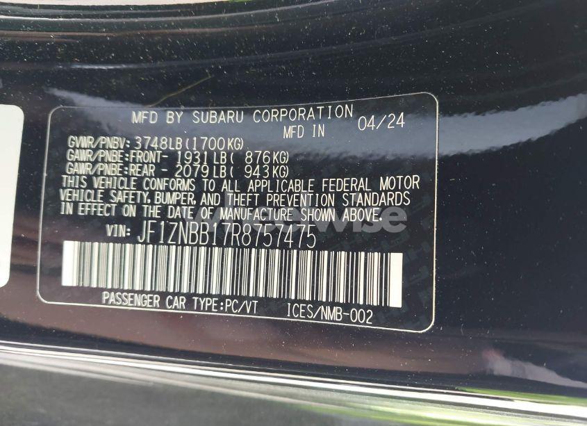 Photo 9 of 2024 Toyota Gr86 (VIN JF1ZNBB17R8757475)