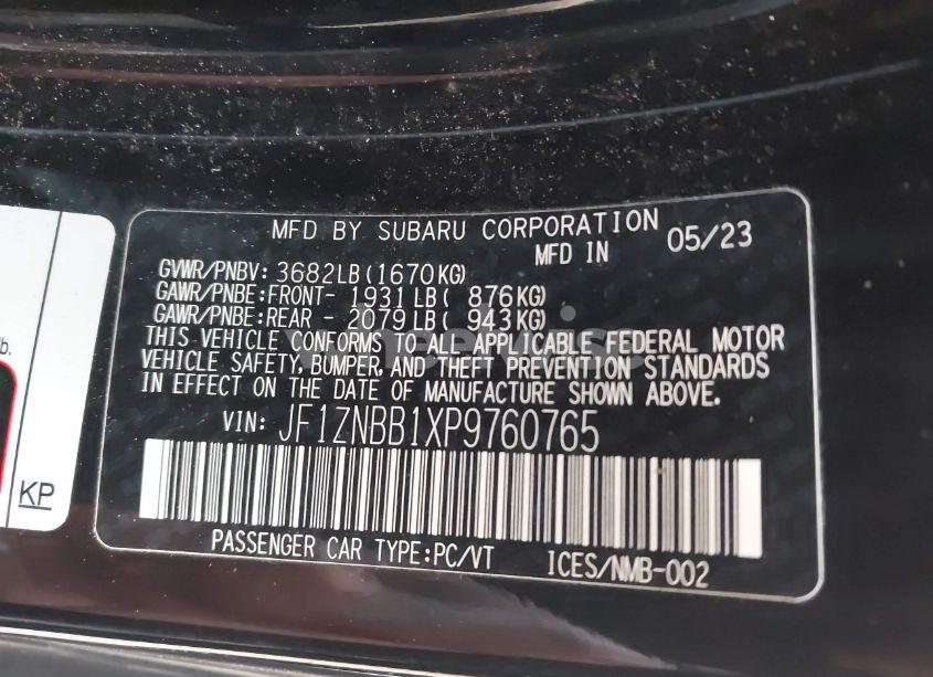 Photo 9 of 2023 Toyota Gr86 (VIN JF1ZNBB1XP9760765)