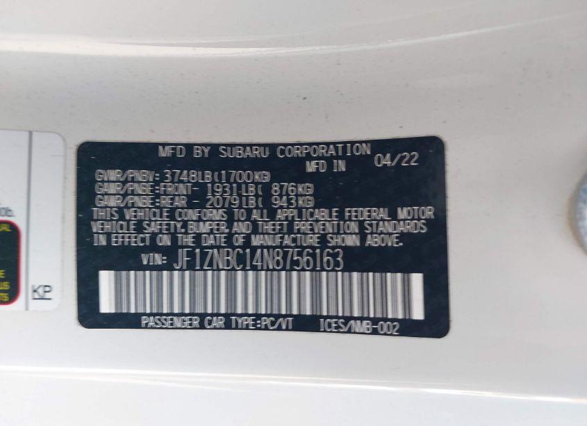 Photo 9 of 2022 Toyota Gr86 (VIN JF1ZNBC14N8756163)