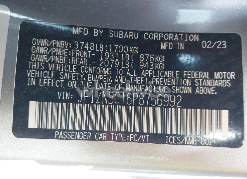 Photo 9 of 2023 Toyota Gr86 (VIN JF1ZNBC16P8756992)