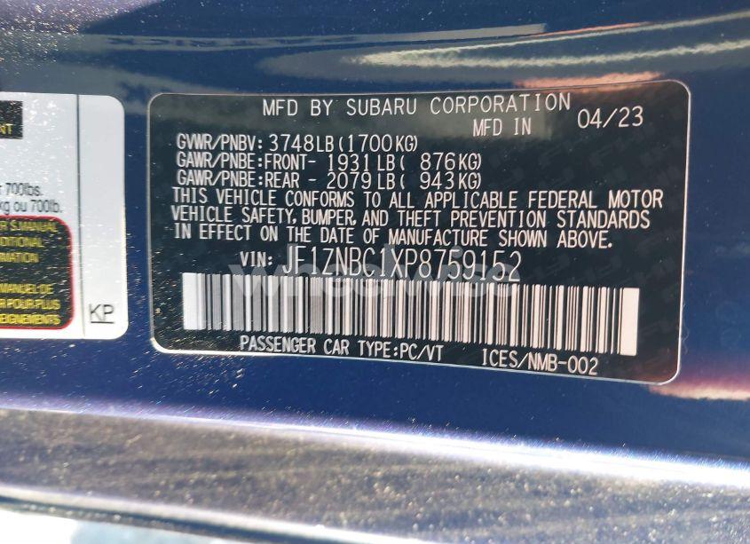 Photo 9 of 2023 Toyota Gr86 (VIN JF1ZNBC1XP8759152)