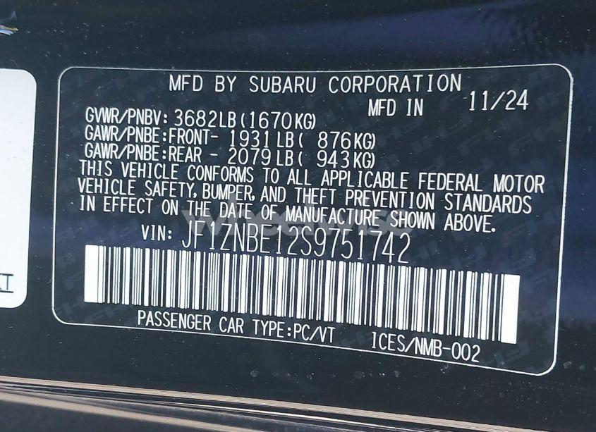 Photo 9 of 2025 Toyota Gr86 PREMIUM (VIN JF1ZNBE12S9751742)