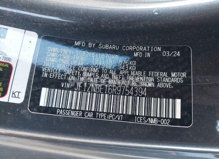 Photo 9 of 2024 Toyota Gr86 PREMIUM (VIN JF1ZNBE16R9754394)