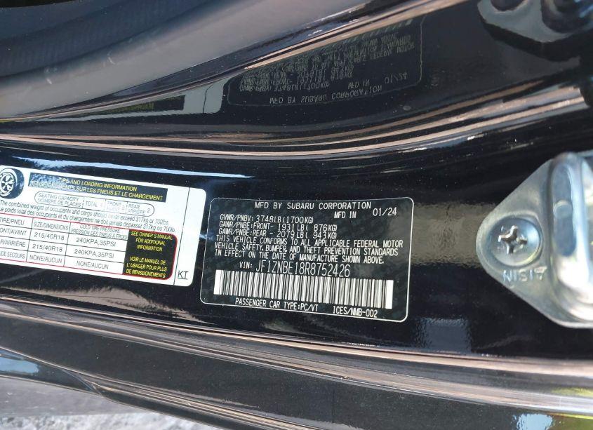 Photo 9 of 2024 Toyota Gr86 PREMIUM (VIN JF1ZNBE18R8752426)