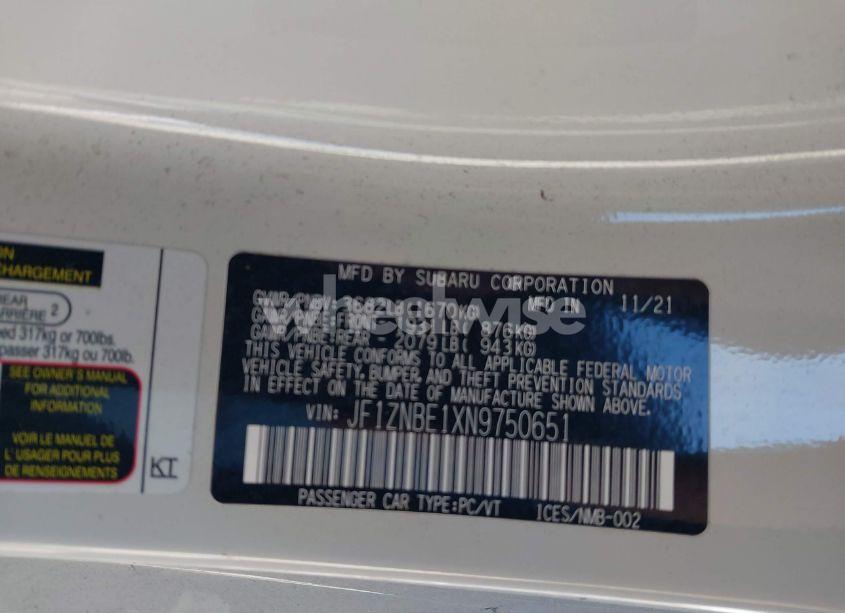 Photo 9 of 2022 Toyota Gr86 PREMIUM (VIN JF1ZNBE1XN9750651)