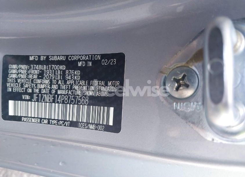 Photo 9 of 2023 Toyota Gr86 PREMIUM (VIN JF1ZNBF14P8757568)