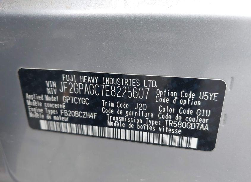 Photo 9 of 2014 Subaru Xv CROSSTREK 2.0I LIMITED (VIN JF2GPAGC7E8225607)