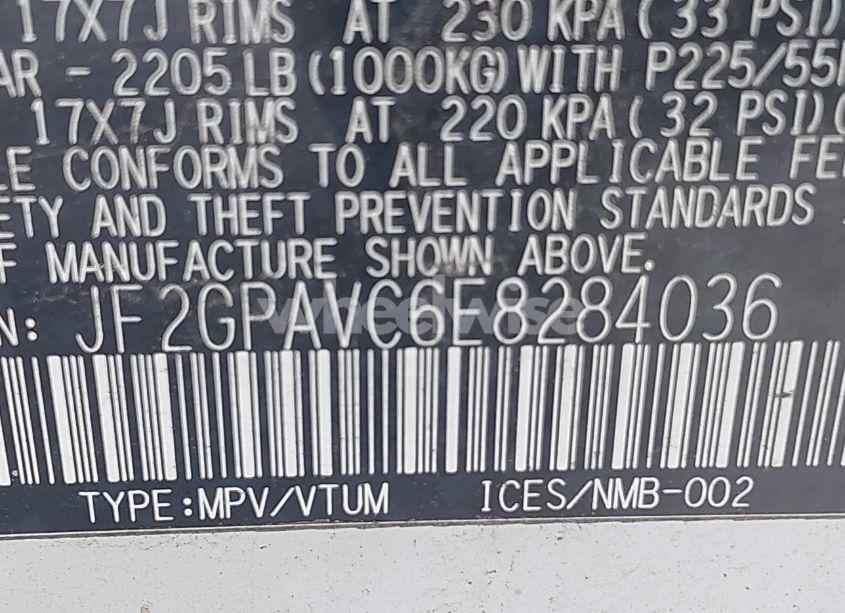 Photo 9 of 2014 Subaru Xv CROSSTREK 2.0I PREMIUM (VIN JF2GPAVC6E8284036)