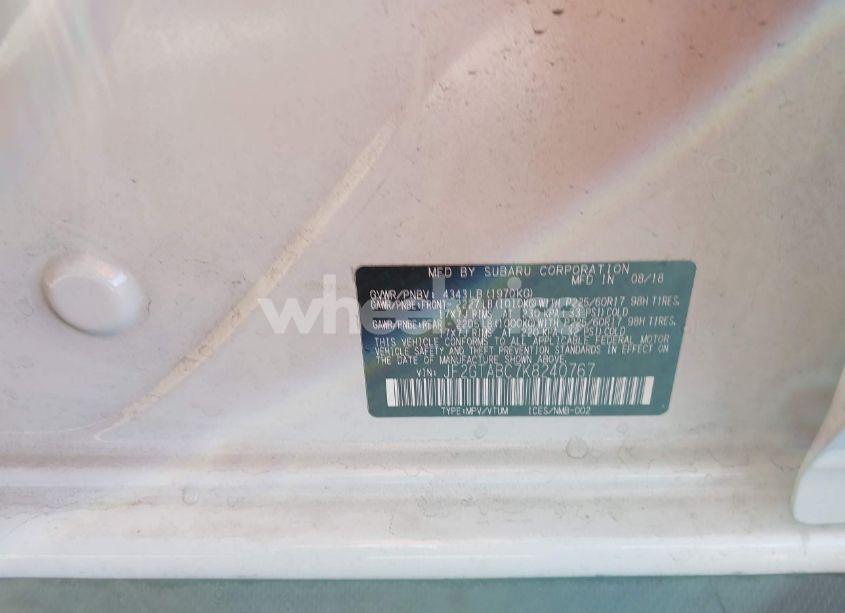 Photo 9 of 2019 Subaru Crosstrek 2.0I (VIN JF2GTABC7K8240767)