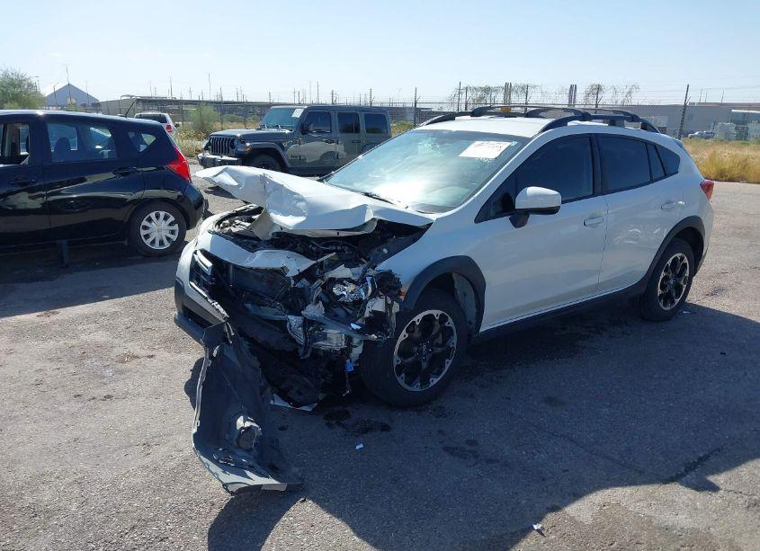 Photo 2 of 2021 Subaru Crosstrek PREMIUM (VIN JF2GTAPC0M8329852)