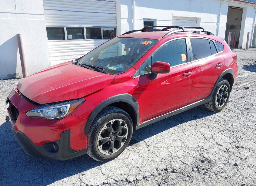 Photo 2 of 2021 Subaru Crosstrek PREMIUM (VIN JF2GTAPC0M8672676)