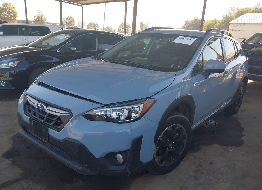 Photo 2 of 2021 Subaru Crosstrek PREMIUM (VIN JF2GTAPC4M8200187)