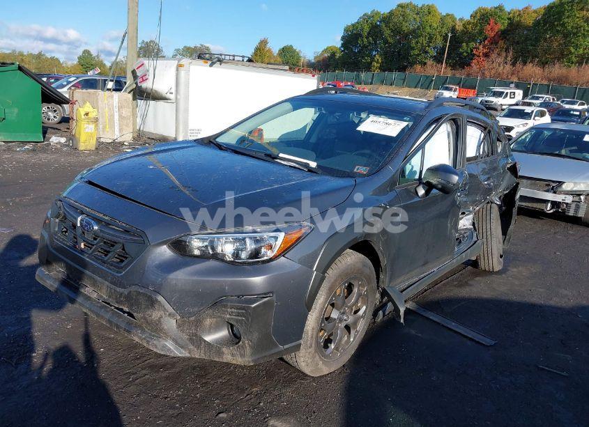 Photo 2 of 2021 Subaru Crosstrek SPORT (VIN JF2GTHSC7MH352884)