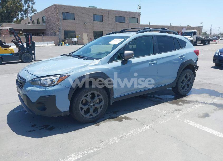Photo 2 of 2022 Subaru Crosstrek SPORT (VIN JF2GTHSC9NH287649)