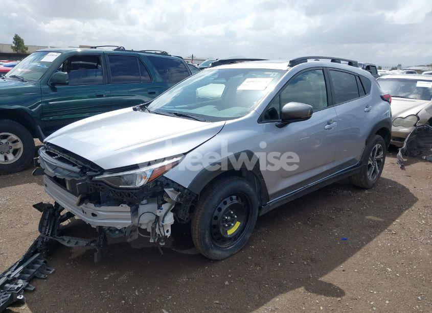 Photo 2 of 2024 Subaru Crosstrek PREMIUM (VIN JF2GUADC2R8389169)