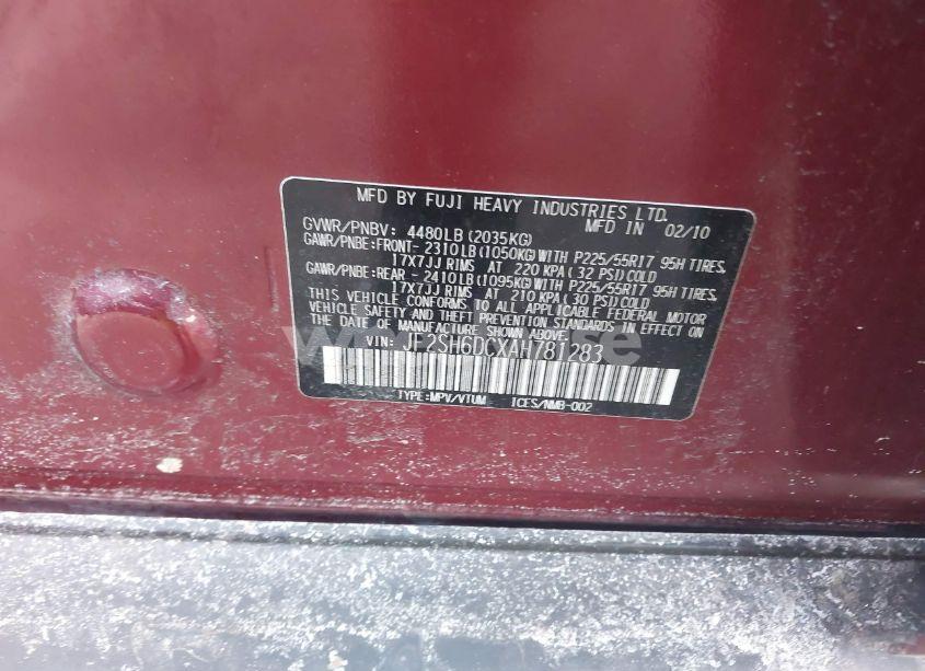 Photo 9 of 2010 Subaru Forester 2.5X LIMITED (VIN JF2SH6DCXAH781283)