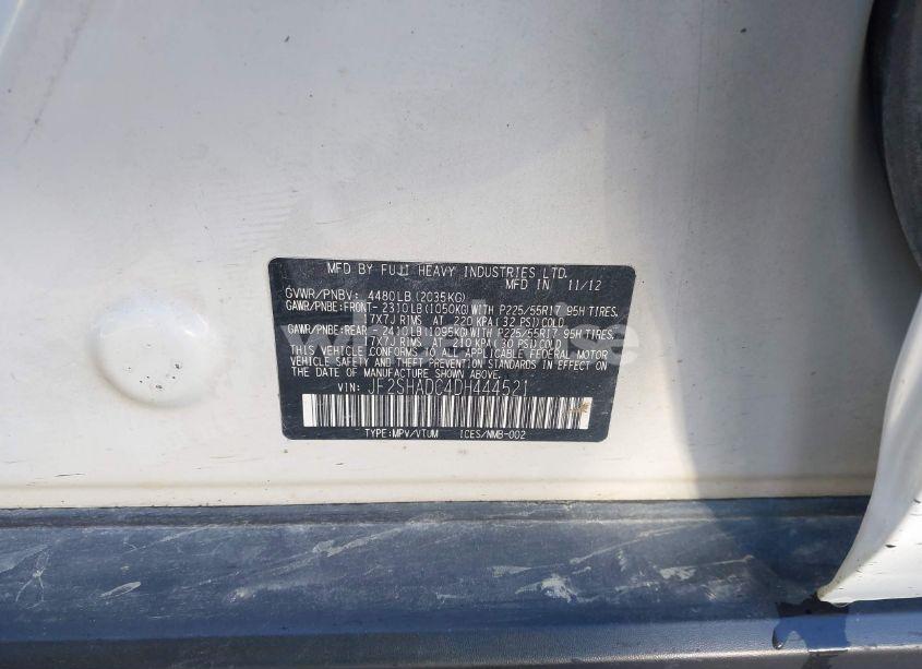 Photo 9 of 2013 Subaru Forester 2.5X PREMIUM (VIN JF2SHADC4DH444521)