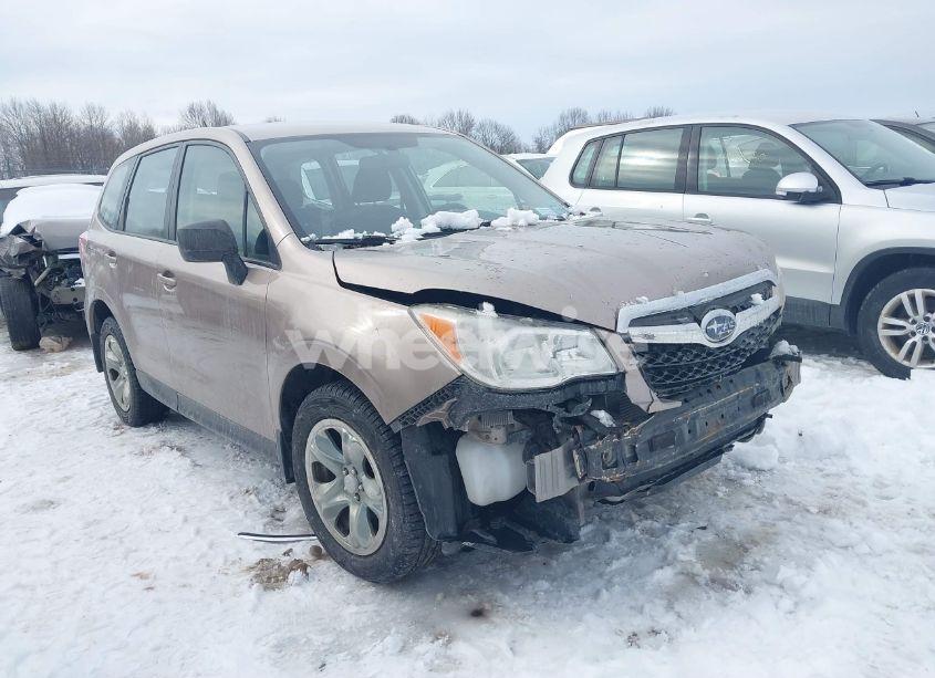 2015 Subaru Forester 2.5I (VIN JF2SJAAC0FH467516) main photo