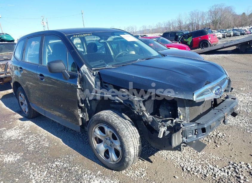 2016 Subaru Forester 2.5I (VIN JF2SJAAC0GH557475) main photo