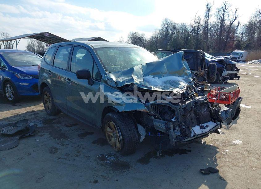 2018 Subaru Forester 2.5I (VIN JF2SJAAC6JG598724) main photo
